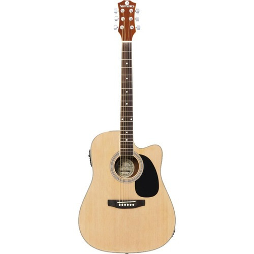 Violão Eletroacústico Folk Aço Harmonics Ge-30nt Natural