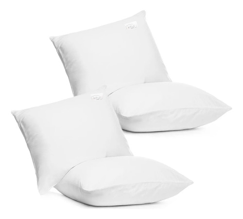 4 Pack Almohadas Estándar Plus Hotelera Suavidad Y Confort