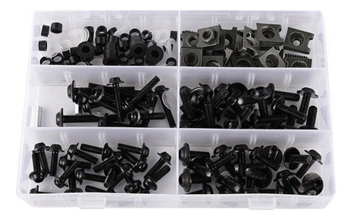 Kit Tornillos Carenado 177 Piezas For Honda Kawasaki Yamaha