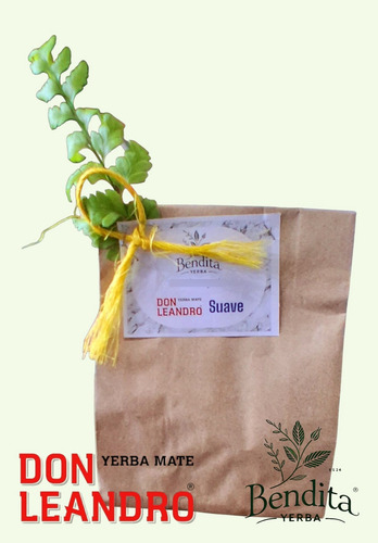 Souvenir Yerba Mate 100gr C/u X12 Paquetes Ecopack Decorados