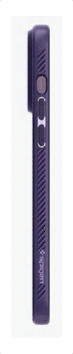 Funda Spigen para iPhone 14 Pro Max Liquid Air, color morado oscuro, lila suave