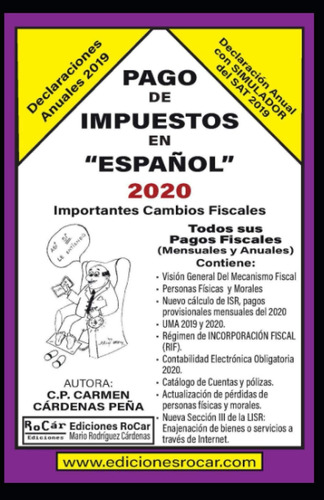 Libro: Pago De Impuestos En Español 2020: Contexto Fiscal. E