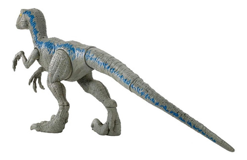 Imagem 2 de 7 de Dinossauro Velociraptor Blue Jurassic World - Mattel - Fny41