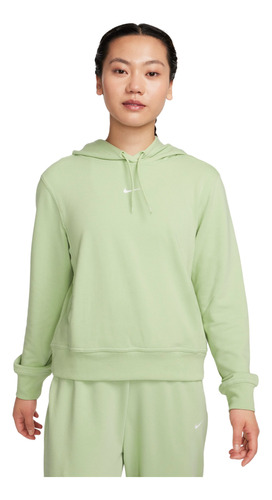 Poleron Nike Drifit One Mujer Verde