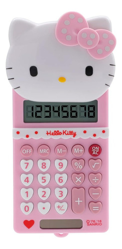 Calculadora Electrónica Solar Hello Kitty Escuela Oficina