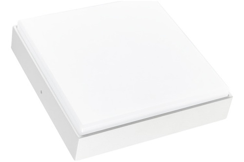 Panel Foco Led Sobrepuesto Frameless Cuadrado 22w 170x170mm Color Blanco Frio 6000°K