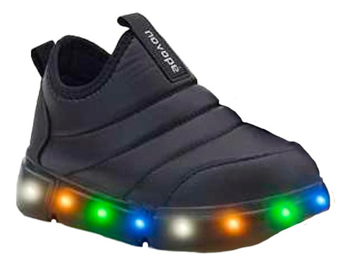 Zapatillas Deportivas Luces Led Tela Elastizada Novope®