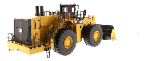 Miniatura Caterpillar Pá Carregadeira Mineração 994k 1/50 Cor Amarelo