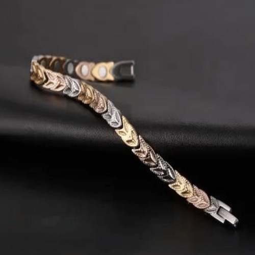 Pulsera Magnética Titanio Con Imanes Ndfeb Modelo Ysmgb-30