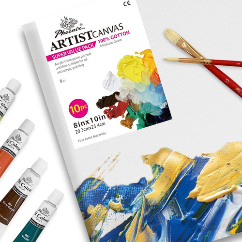 Phoenix Great Value Oil Paint Set 24 Color Tubes - 12ml/0.4