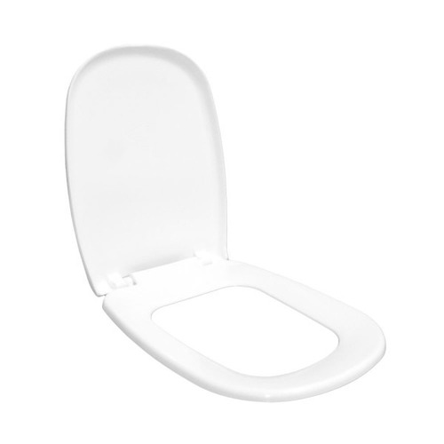 Tapa Asiento Inodoro Plastica Reforzada Cuadrada Universal Daccord 