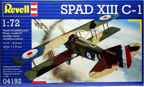 Spad Xiii C-1 1/72 Revell 04192