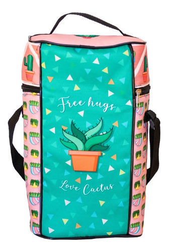 Imagen 3 de 6 de Equipo De Mate Completo Love Cactus Cuero Set Kit Matero