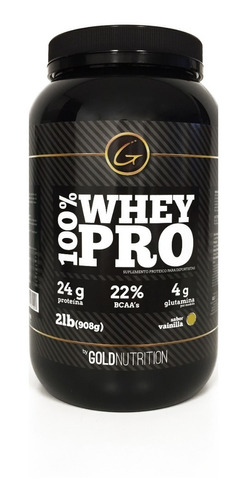 Imagen 1 de 3 de Proteína - 100% Whey Pro 2lb - Gold Nutrition