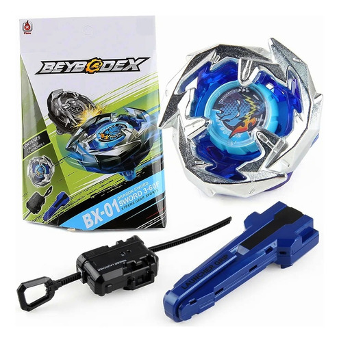 Beyblade X Bx-01 Dran Sword + Lanzador Y Launcher Grip Flame