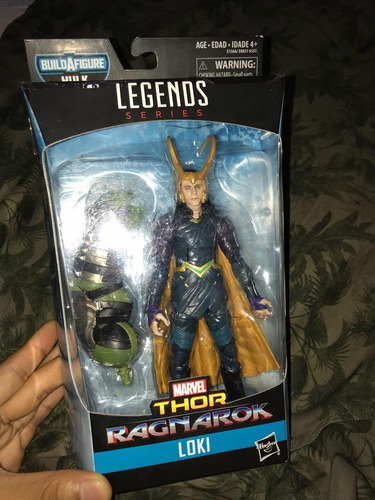 Thor Ragnarok Loki Marvel Súper Héroes Legends Series Hasbro