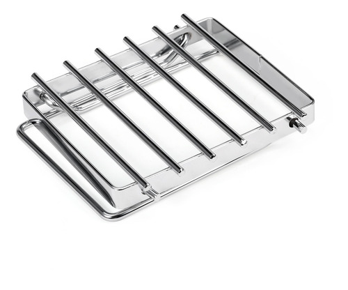 Parrilla Plegable Multifuncional Para Fogatas, Portátil, Ino