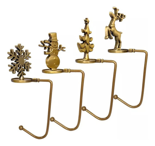 A- Juego De Soportes Para Decoración De Calcetines 4 Piezas