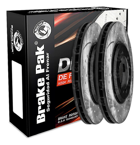 Discos De Freno Marca Brake Pak Para Chevrolet Rodeo 3.2