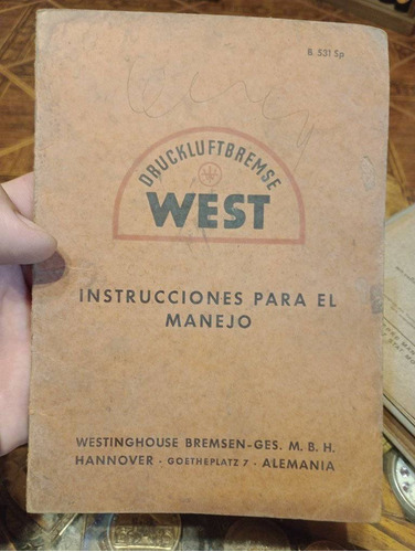  Catalogo Antiguo Servo Freno West Aire Camion 