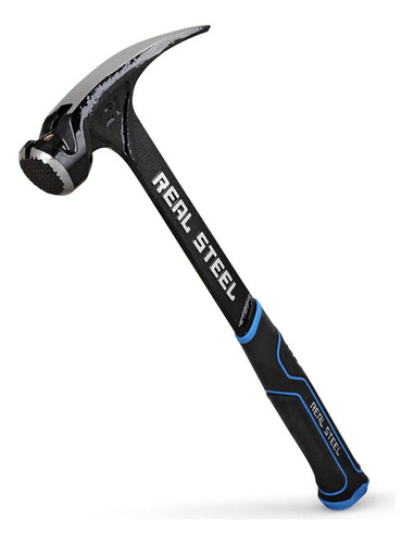 Martillo Real Steel, 0517 Cara Fresada, 21 Onzas, Negro