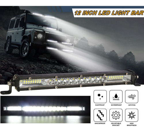 - Barra De Luz Led De 12 Pulgadas, Luces Led De Techo, 12