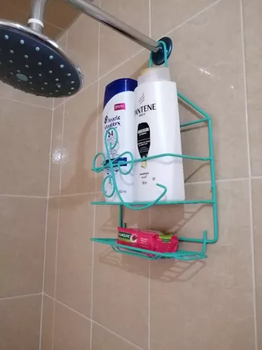 Organizador Para Ducha Baño Porta Shampoo Colgante Blanco