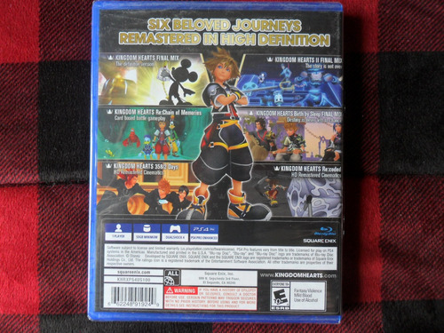 Kingdom Hearts Hd 1.5+2.5 Remix Ps4