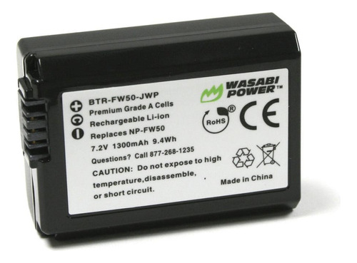Batería Wasabi Np-Fw50 para cámaras Sony Alpha