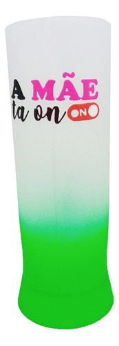 Caneca Long Drink Verde Personalizada Para Eventos 60 Peças