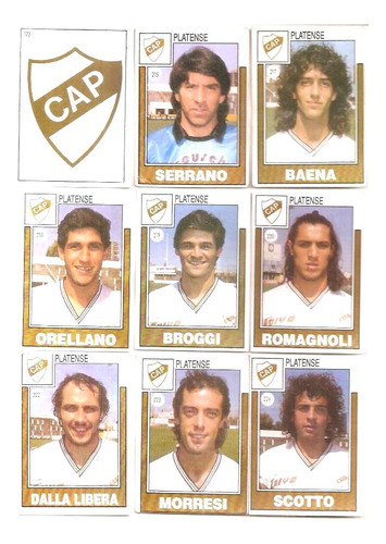 Platense Futbol 92/95/97/98 Upperdeck 19 Figuritas Distintas