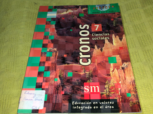 Ciencias Sociales 7 Cronos - Sm