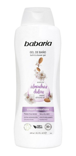 Gel Ducha Almendras Dulces 600ml Babaria