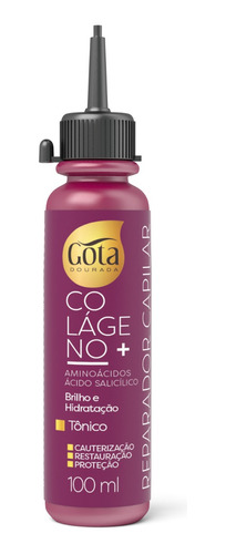 Tônico Colágeno+ Gota Dourada Reparador Capilar 100ml