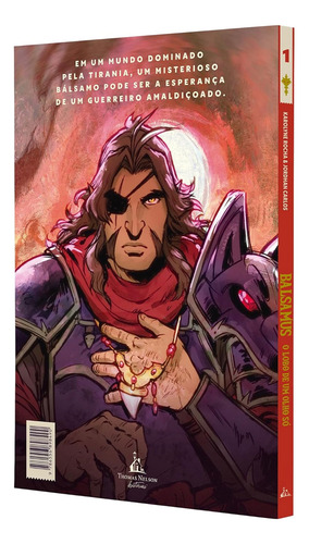 Livros Balsamus O Lobo De Um Olho Só - Volume 1 - Karolyne Rocha & Jordhan Carlos - Thomas Nelson Brasil