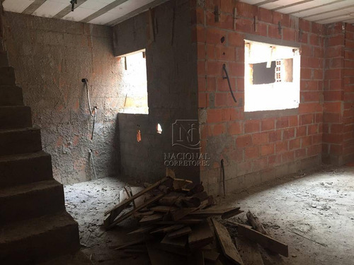Cobertura Com 2 Dormitórios À Venda, 100 M² Por R$ 280.000 - Parque Novo Oratório - Santo André/sp - Co4358