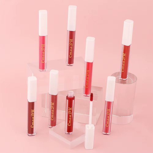 Set Labial Gloss Alta Pigmentación Colores Larga Duración
