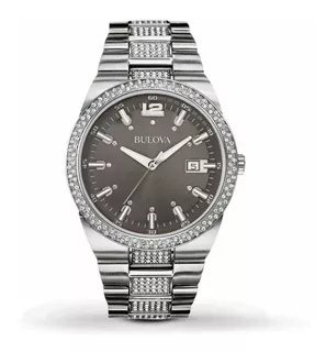 Reloj Bulova 96b221 Crystales Swarovski - En Stock