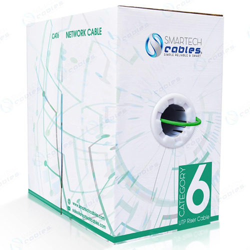 Cable Utp De Cobre Solido C De Smartechcables Cat6 De 100...