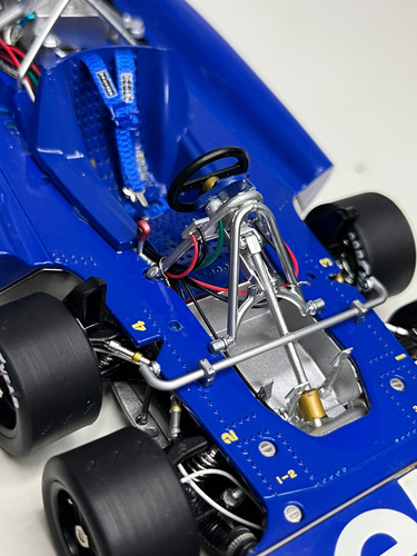 Tyrrell P34 Six Wheels Gp Bélgica F1 1977 1/18 Tsm S/caixa Azul (Usado)