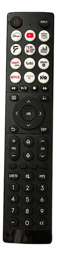 Control Para Pantalla Hisense 50a6gv 65a6gv 43a45gv 55a6gv