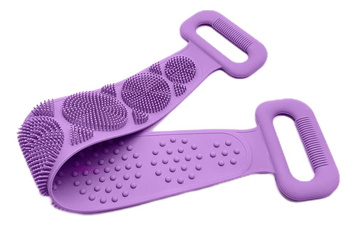 Cepillo Exfoliante De Silicona Suave Para Masaje En Ducha