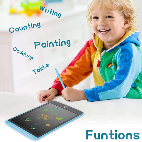 2 Tablero Dibujo A Color Escritura Lcd Educativo Aprendizaje