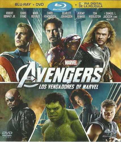 Los Vengadores | Blu Ray Película Seminueva