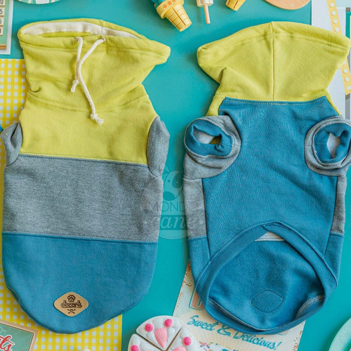 Imagen 4 de 7 de Buzos Abrigo Ropa Para Perros Estampados Ultima Novedad