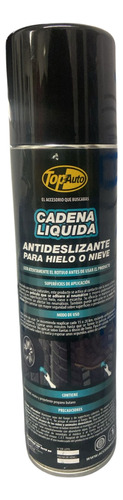 Cadena Líquida Nieve Antideslizante Grande 390ml Auto X2unid