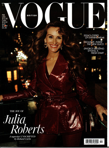 Assinatura Semestral  Revista Vogue Uk 