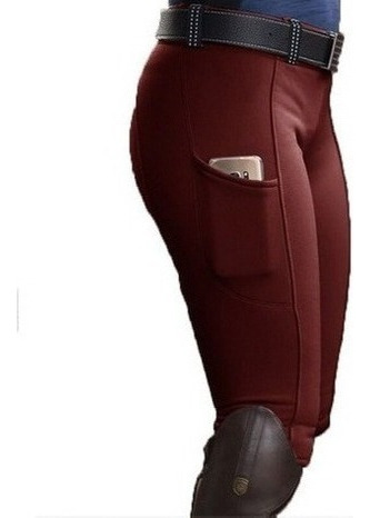 Shaoke Pantalones De Equitación De Moda For Mujer Legg