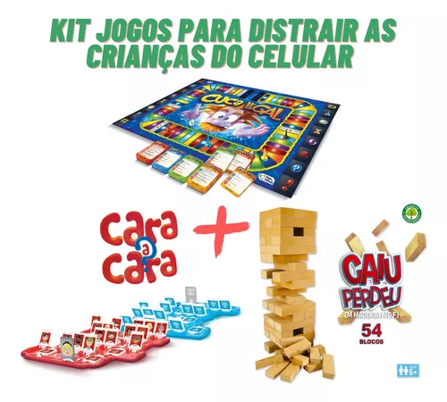 Kit Jogos Para Distrair As Crianças Do Celular