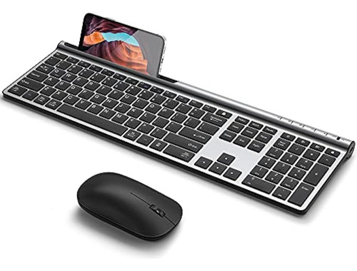 Combo De Teclado Y Mouse Inalámbricos, Dispositivo Múltiple 